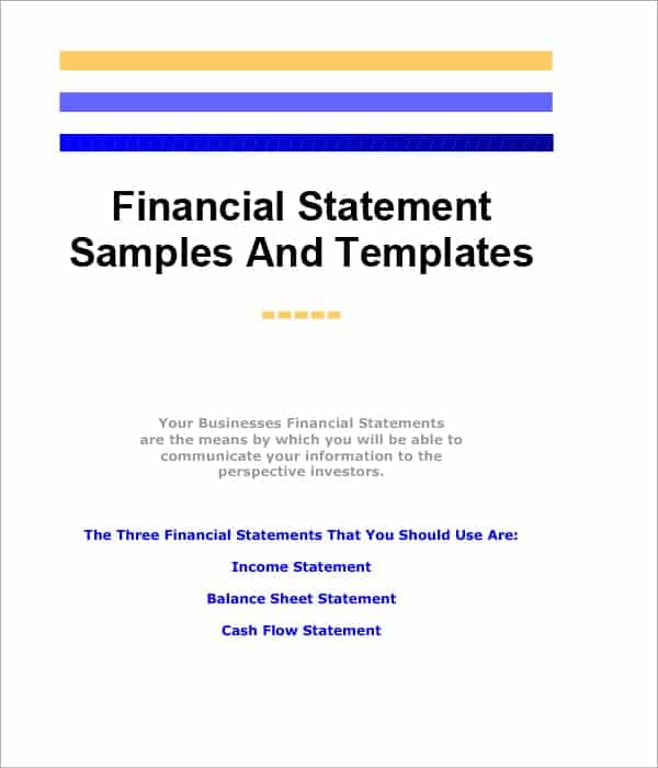 financial statement template image 345