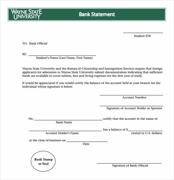 5 Free Bank Statement Templates Word Excel Sheet PDF 5 Free Bank Statement Templates Word Excel Sheet PDF