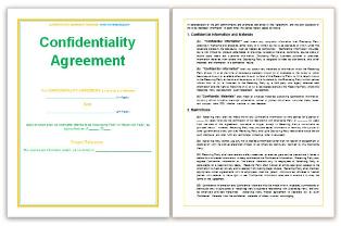 3 Confidentiality Statement Templates