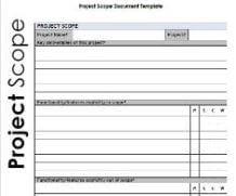 3 Free Project scope statement templates