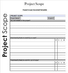 3 Free Project scope statement templates