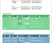 5+ Free Bank Statement Templates