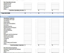 6+ Free Financial Statement Templates